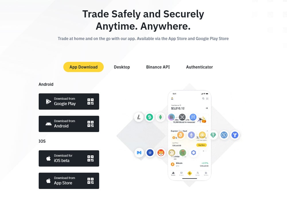 Binance Apps