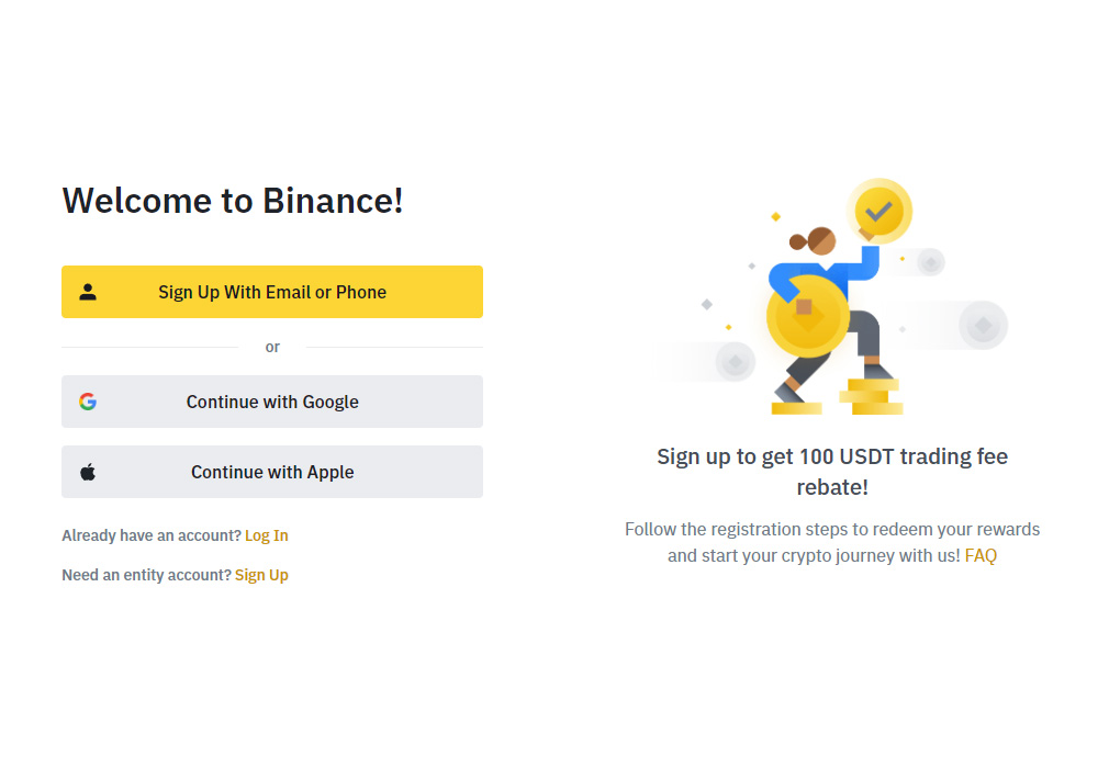 Binance Signup